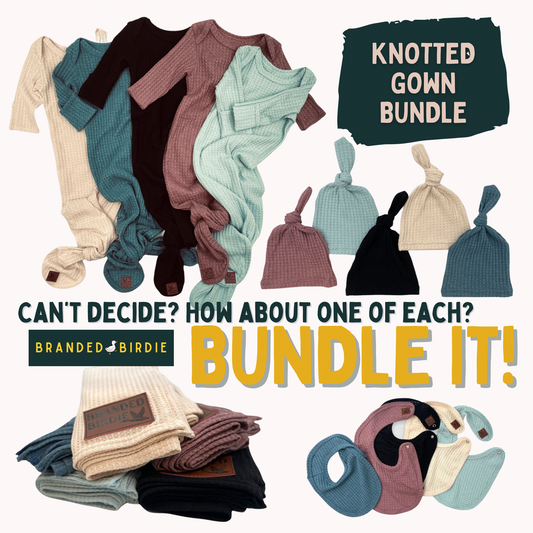 Knotted Gown Bundle - Branded Birdie