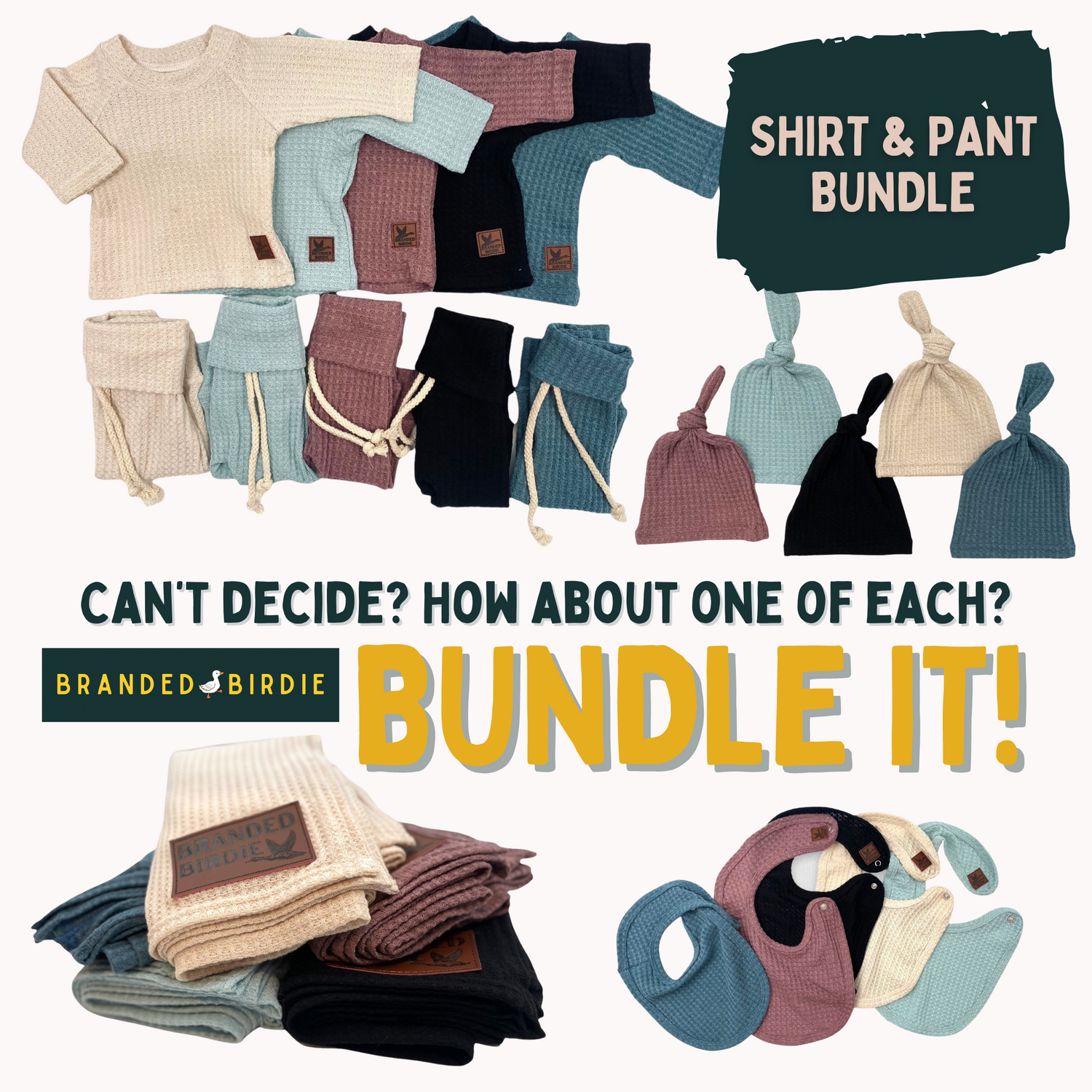 Shirt and Pant Bundle - Branded Birdie